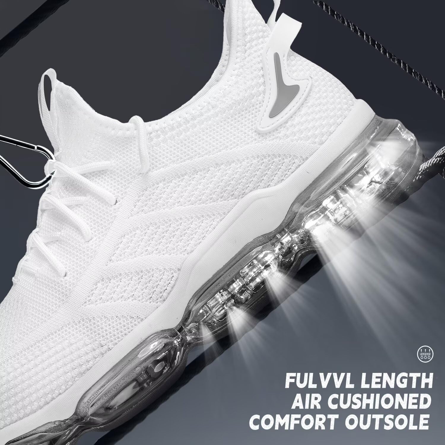 Mens Running Shoes Air Cushion Slip on Walking Tennis Sneakers Fashion Casual Breathable Trail Sport Gym - Image 6