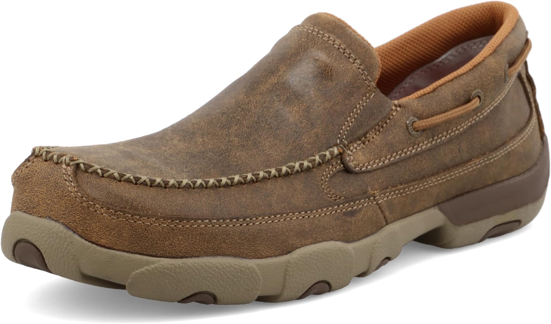 Twisted X Men’s Slip On Composite Toe Driving Moc Work Shoes