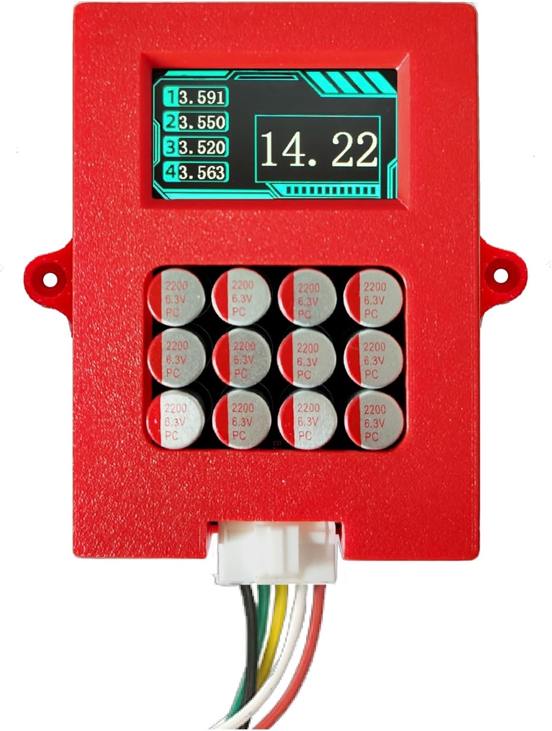 4S 5A Balancer with Voltage Display TFT Lipo/lifepo4 Battery Voltage Tester Energy Transfer Equalizer