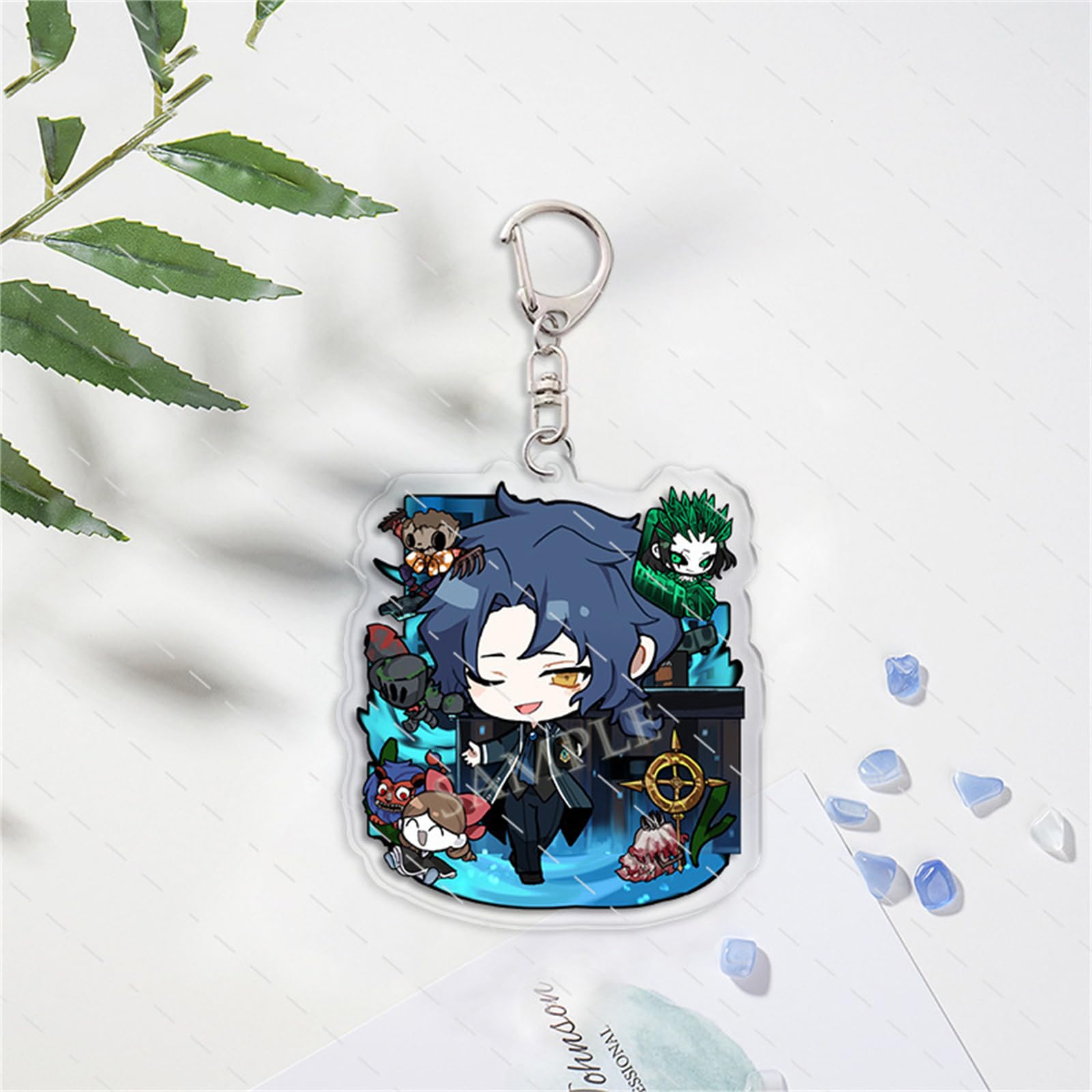 Amazon.co.jp: [SDCADQ]ライブラリーオブルイナ キーホルダー 9個