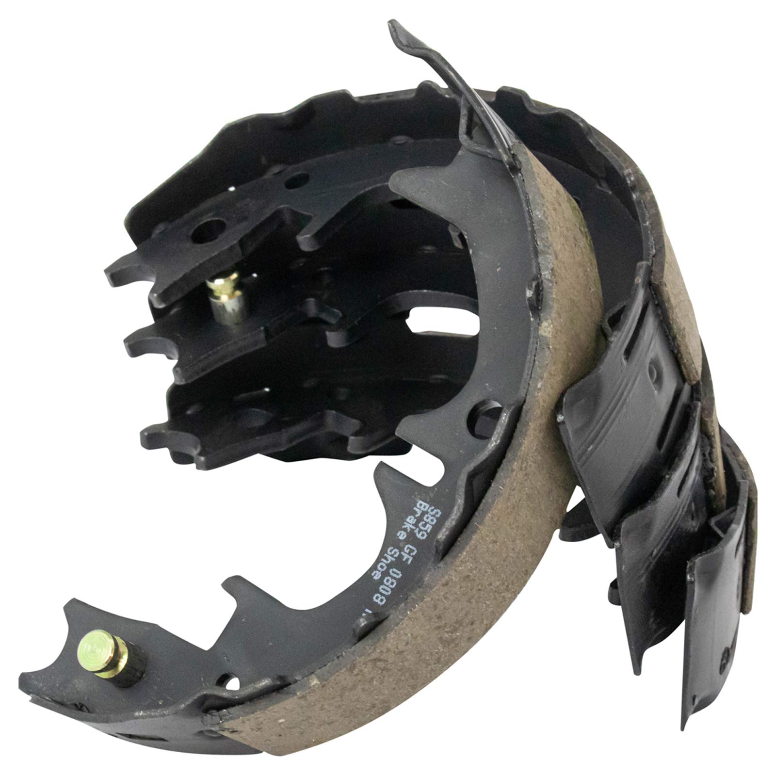 TRQ Rear E-Brake Parking Brake Shoe Kit Set