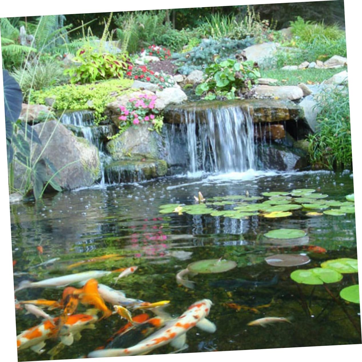 6-Angle Fish Protectors Net 20pcs Pond Netting for Fish Pond Accessories for Outdoor Pool Protection