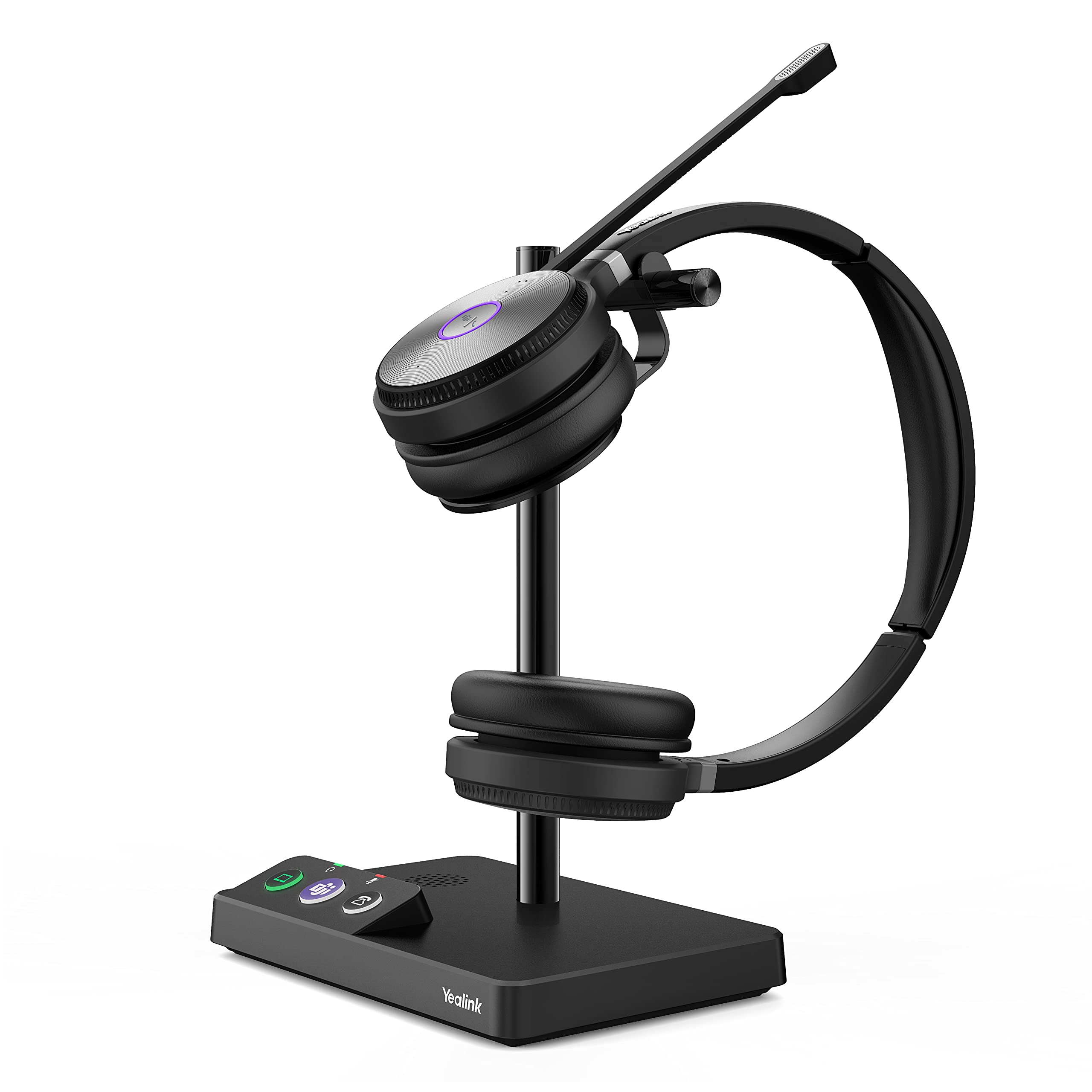 Yealink Network DECT Headset WH62 Dual Teams czarny
