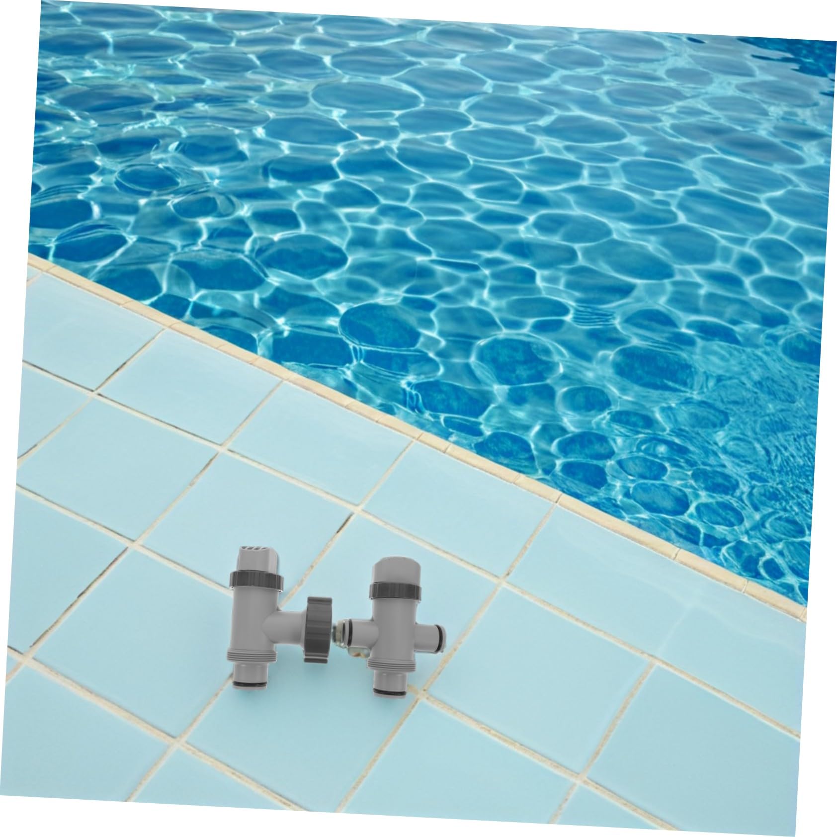 Abaodam Válvula De Manguera De Piscina para Flujo De Agua Válvula De Émbolo para Mantenimiento De Manguera De Piscina