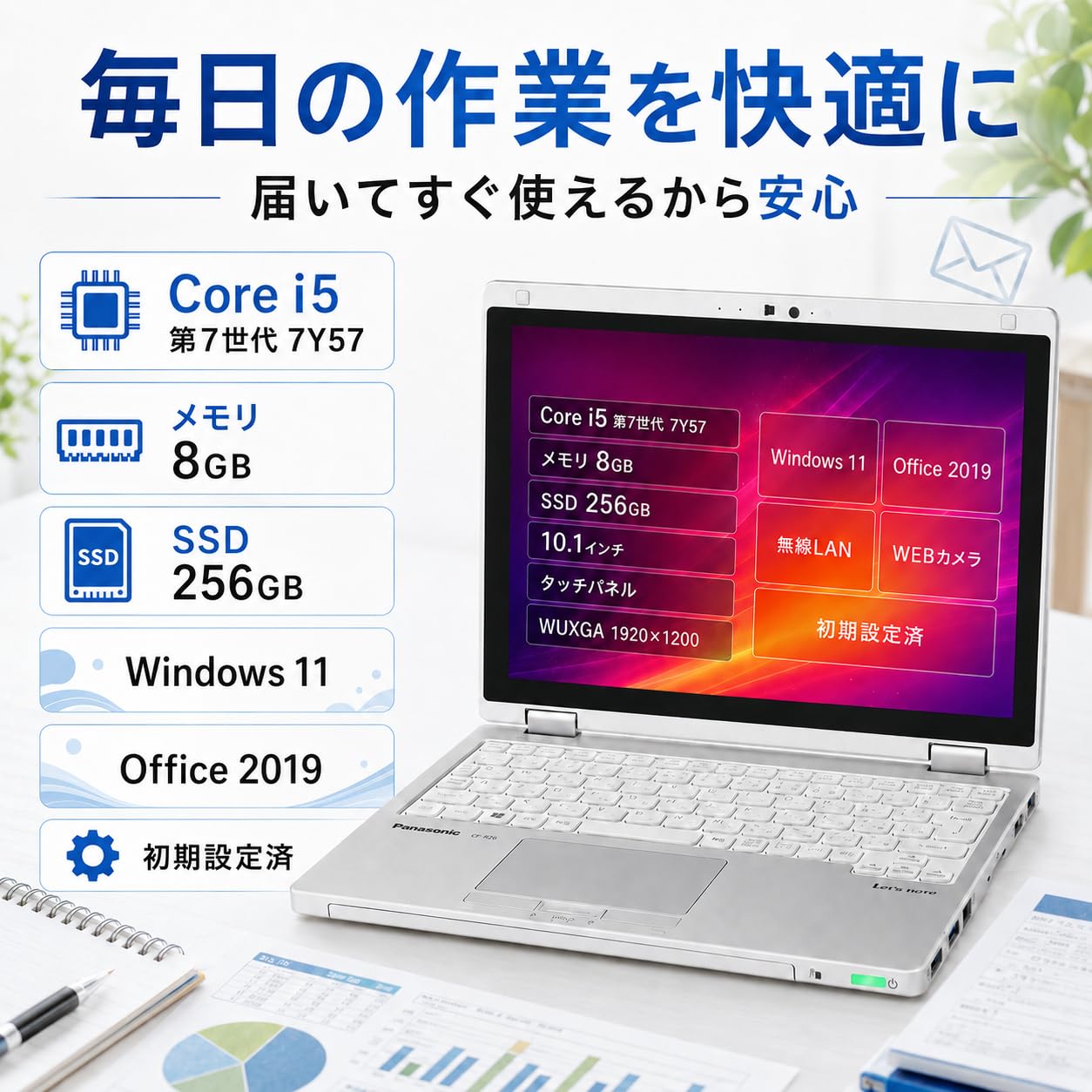 Amazon.co.jp: 【整備済み品】Panasonic Let's note CF-RZ6 レッツ