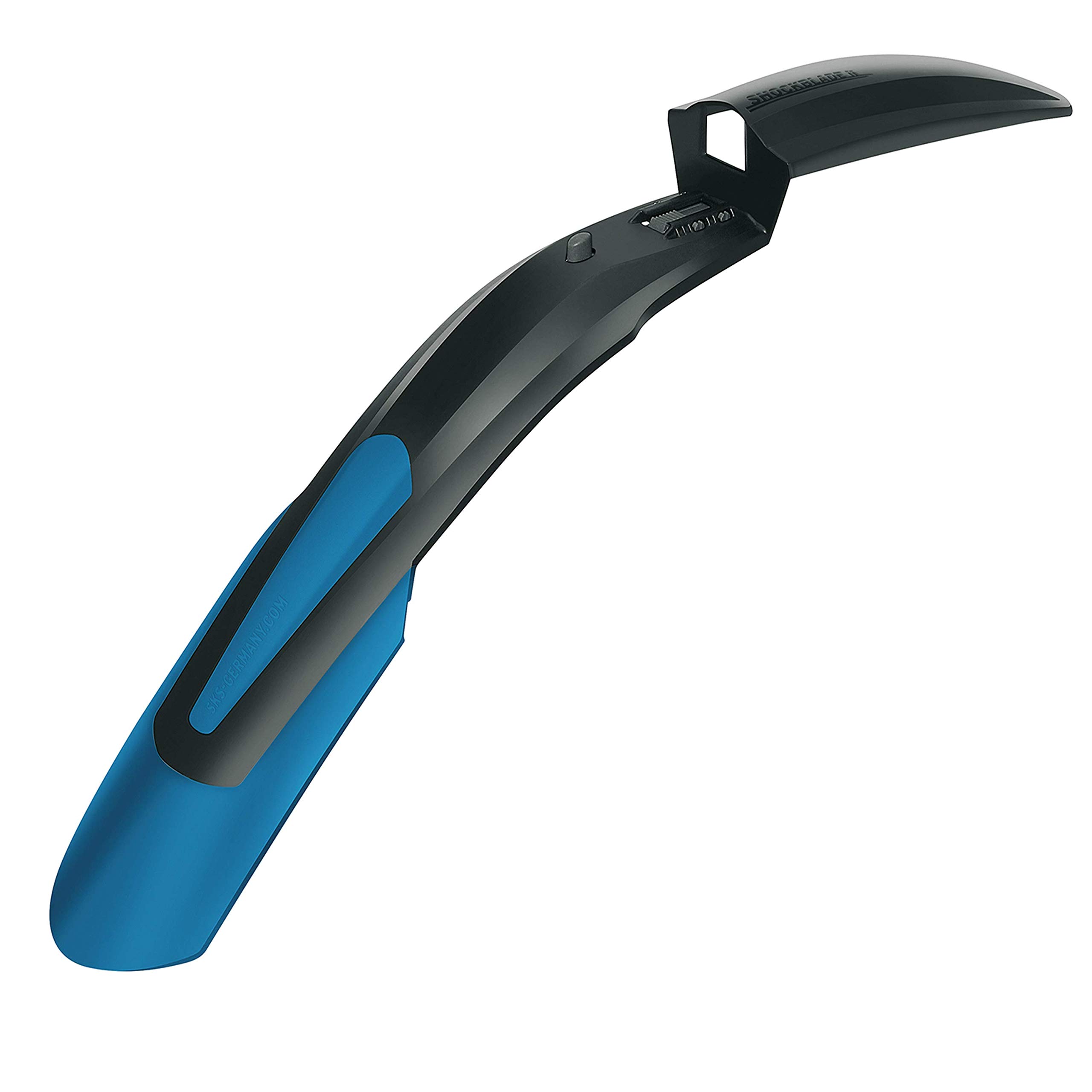 SKS NIEMCY BLADE SET BLUE 66.0 cm - 73.7 cm błotnik zestaw z szybkim zapięciem, ochrona przed pryskaniem roweru (idealne akcesoria rowerowe do rowerów górskich, składające się z SHOCKBLADE i X-BLADE),