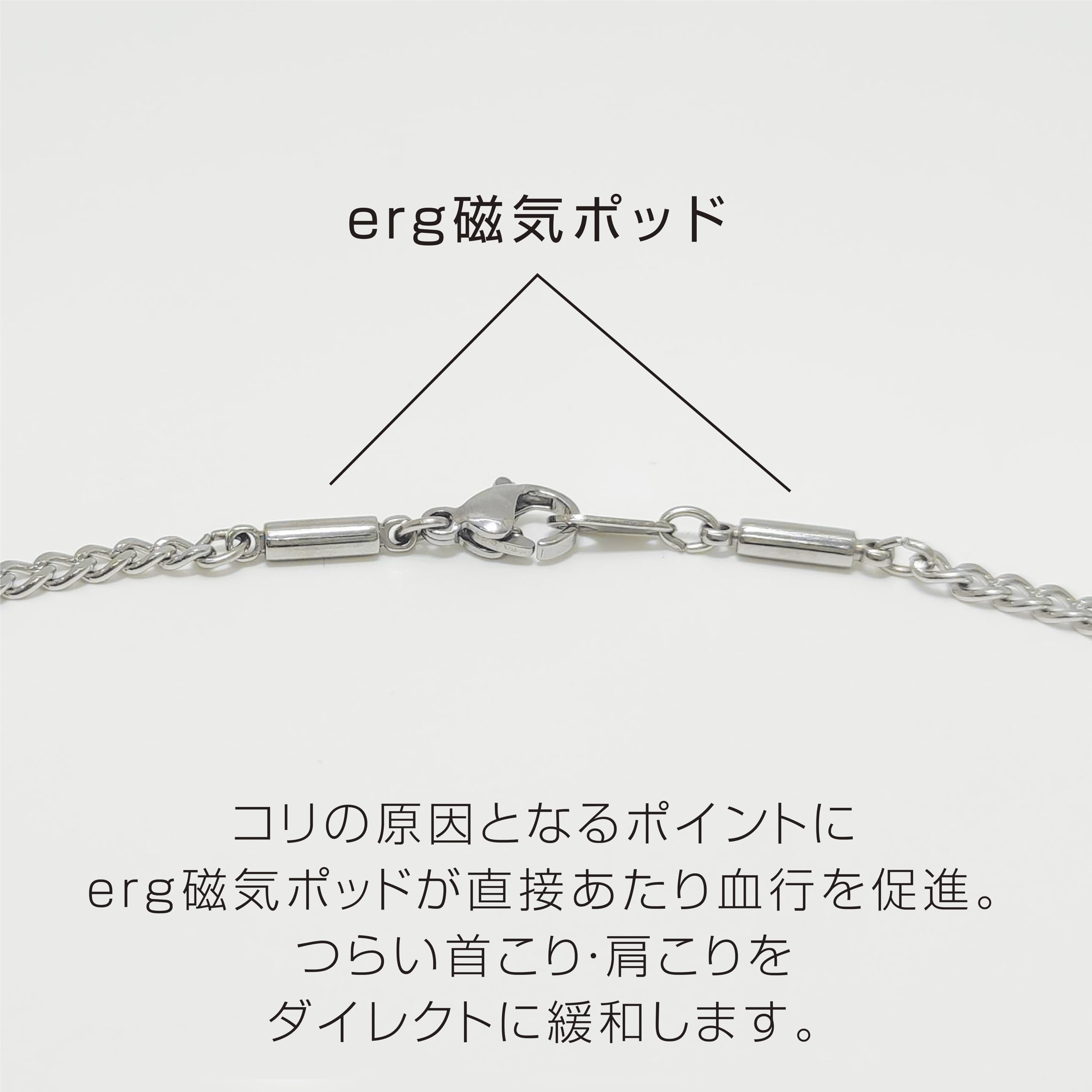 Amazon.co.jp: [erg] エルグ マグタッチネックレス SMART (47㎝) 医療 