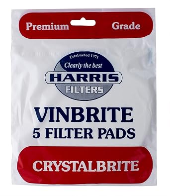 Vinbrite Crystalbrite Filter Pads-5 Count
