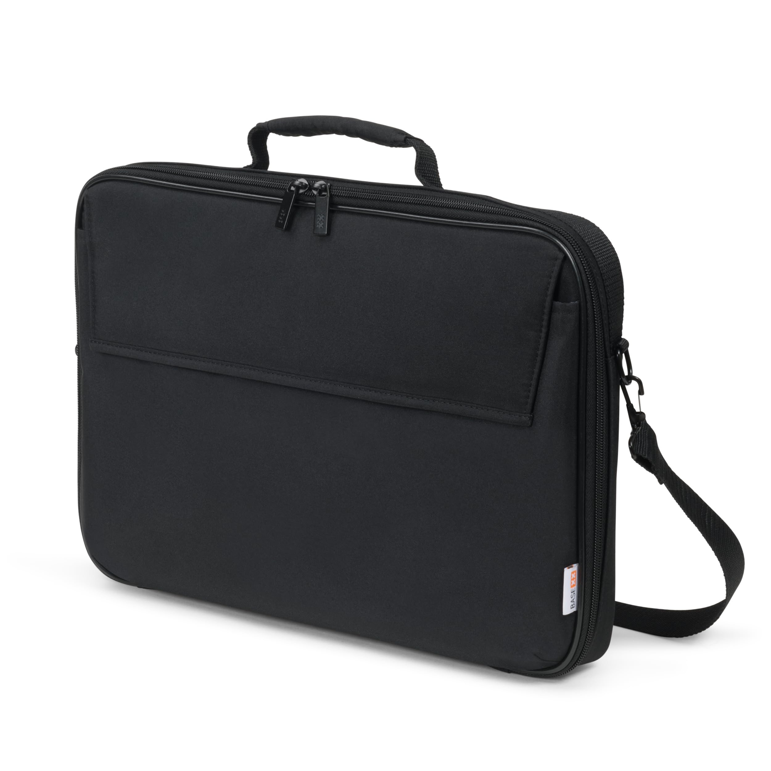 Laptop Bag Clamshell 13-14.1" - Torba na notebooka klapką z wyściełaniem, czarna