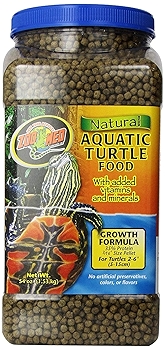 Zoo Med天然水陆龟粮食生长配方