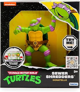 Teenage Mutant Ninja Turtles 5" Sewer Shredders, Donatello, Classic Edition, Ages 3+