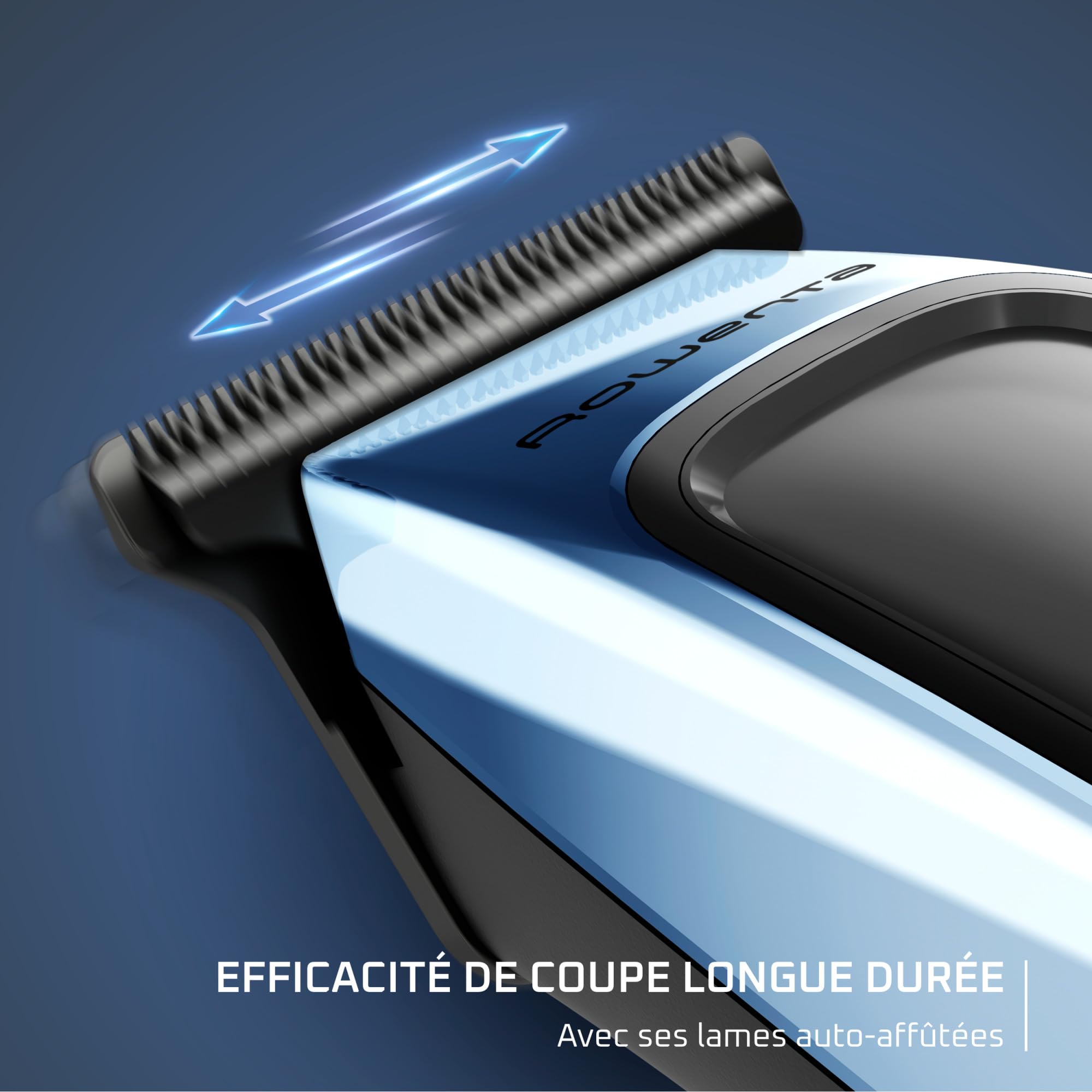 Rowenta Barber Experience, Tondeuse de finition pour homme, Lame en T, Revêtement DLC, Auto-affûtage, TN1851E0