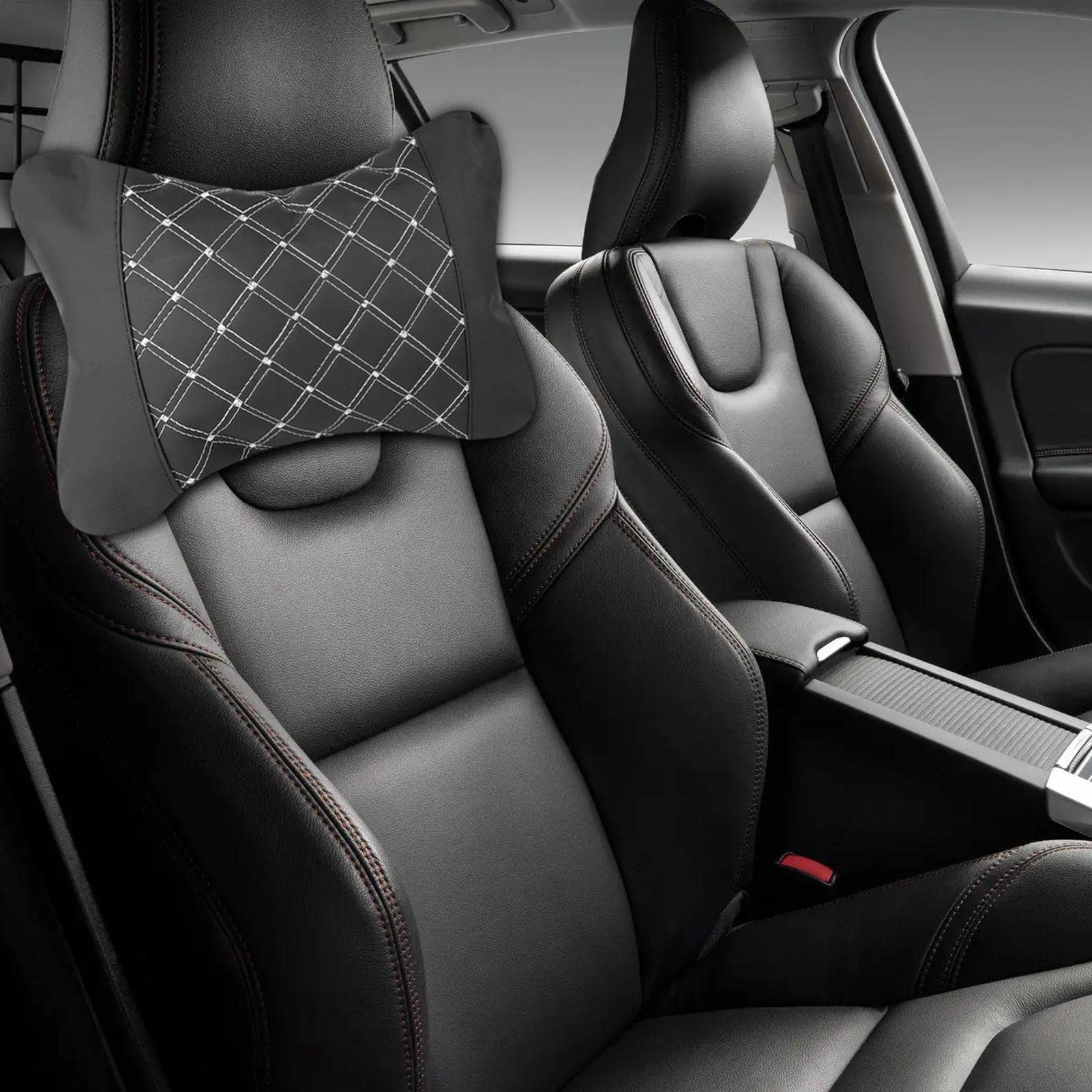 Cuscino poggiatesta per seggiolino Auto | Cuscino poggiatesta per seggiolino Auto - Cuscino poggiatesta per Auto Design ergonomico Confortevole per Guidare l'home Office Riduce l'affaticamento alla