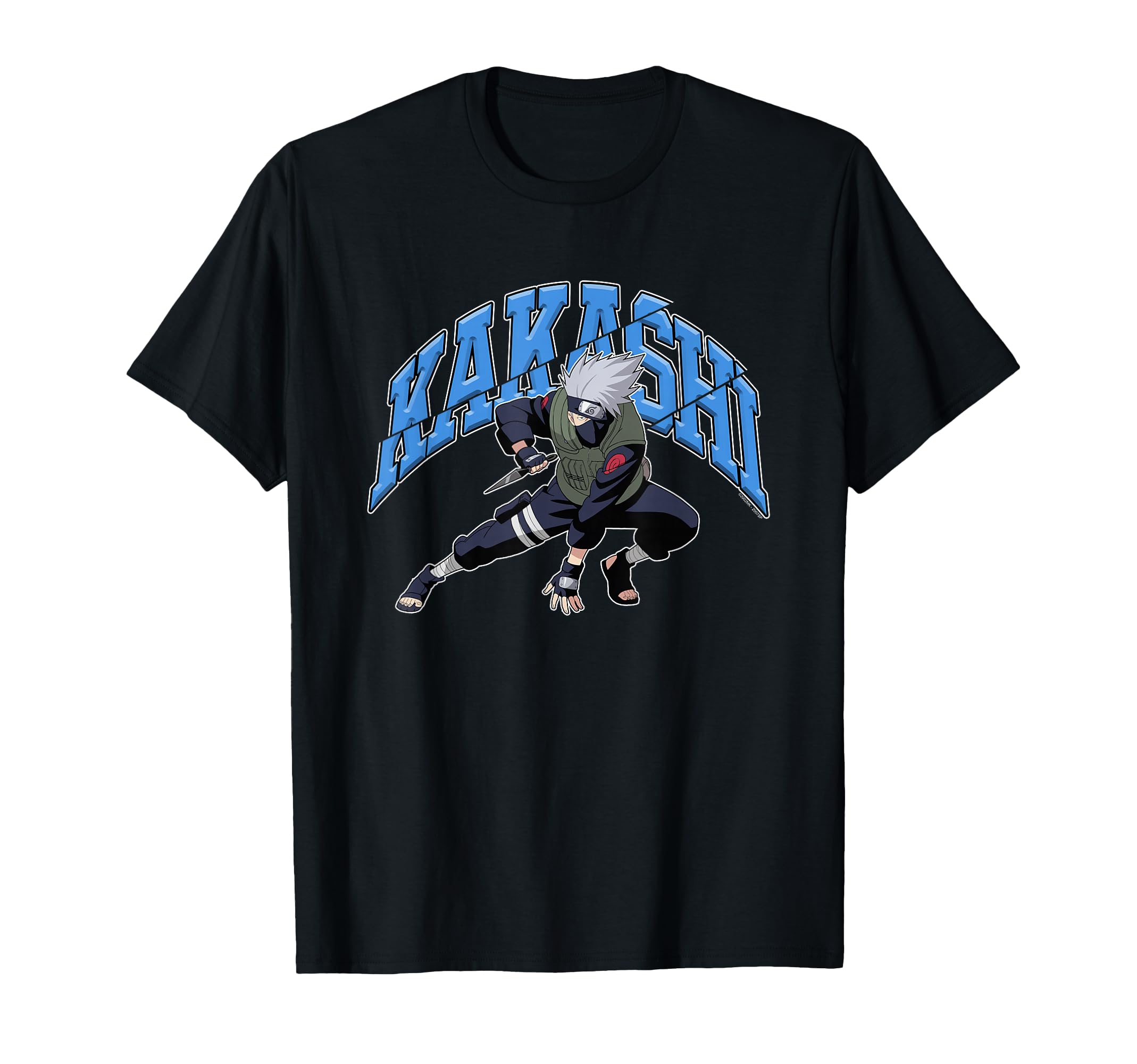Shippuden Kakashi Sensei Athletic Type Anime T-Shirt