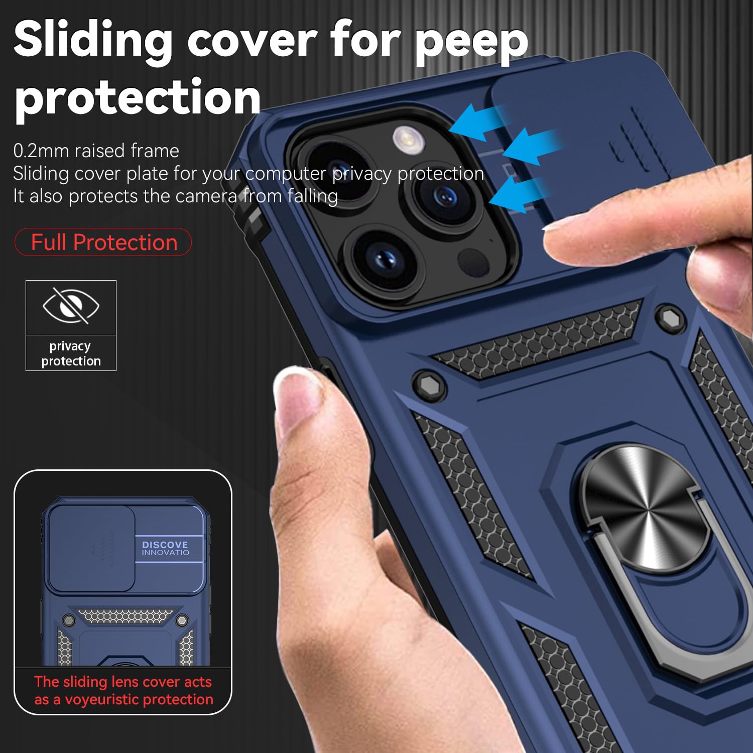 Elago Custodia Glide copatibile con iPhone 14 Pro Cover Case (6.1