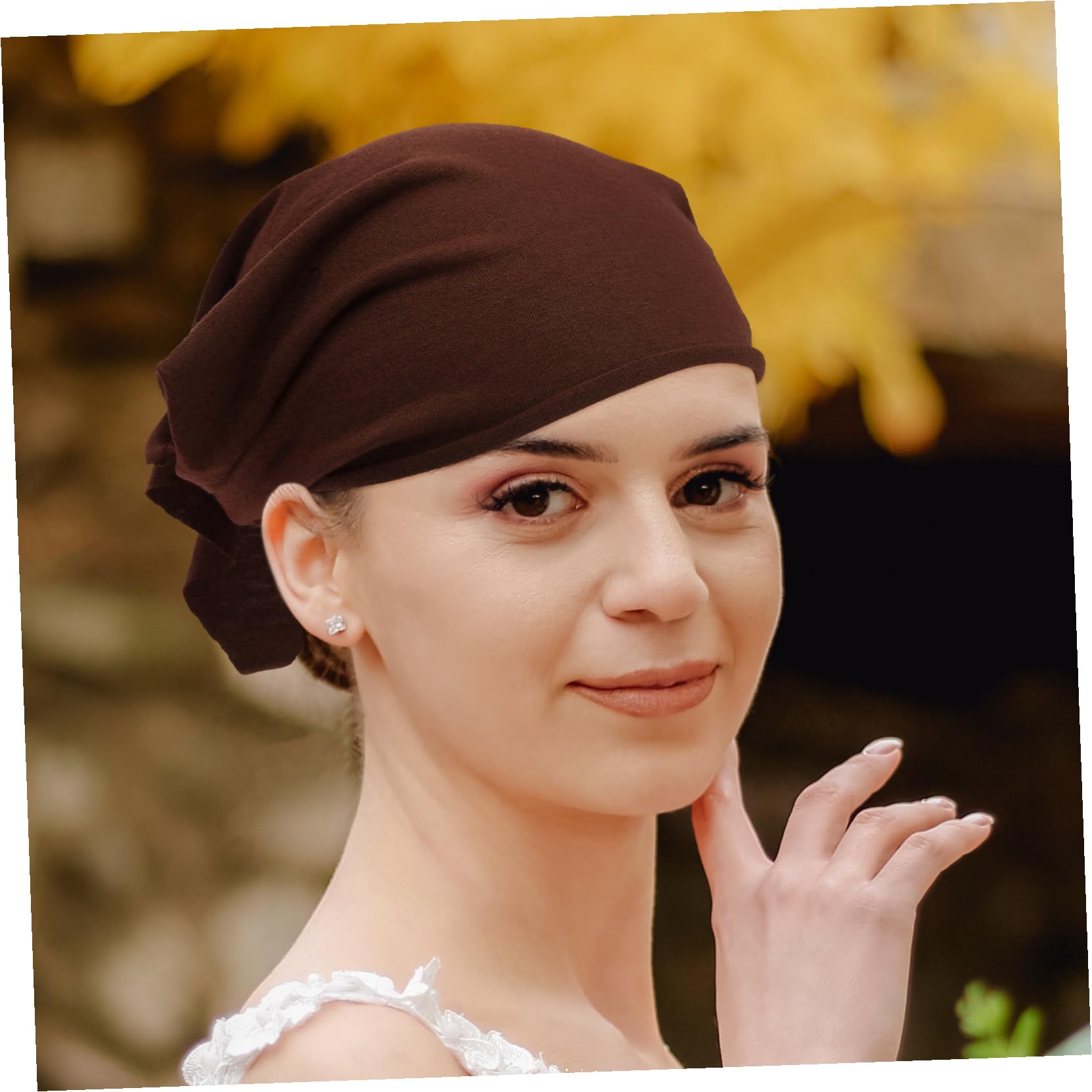 WOONEKY 6 pezzi Fasce Elastiche Larghe per Capelli Donna Bandana Boho Stile Unito Antiscivolo Grigio Grigio Scuro Caffè Blu Verde Accessori Moda Eleganti per Ogni Occasione