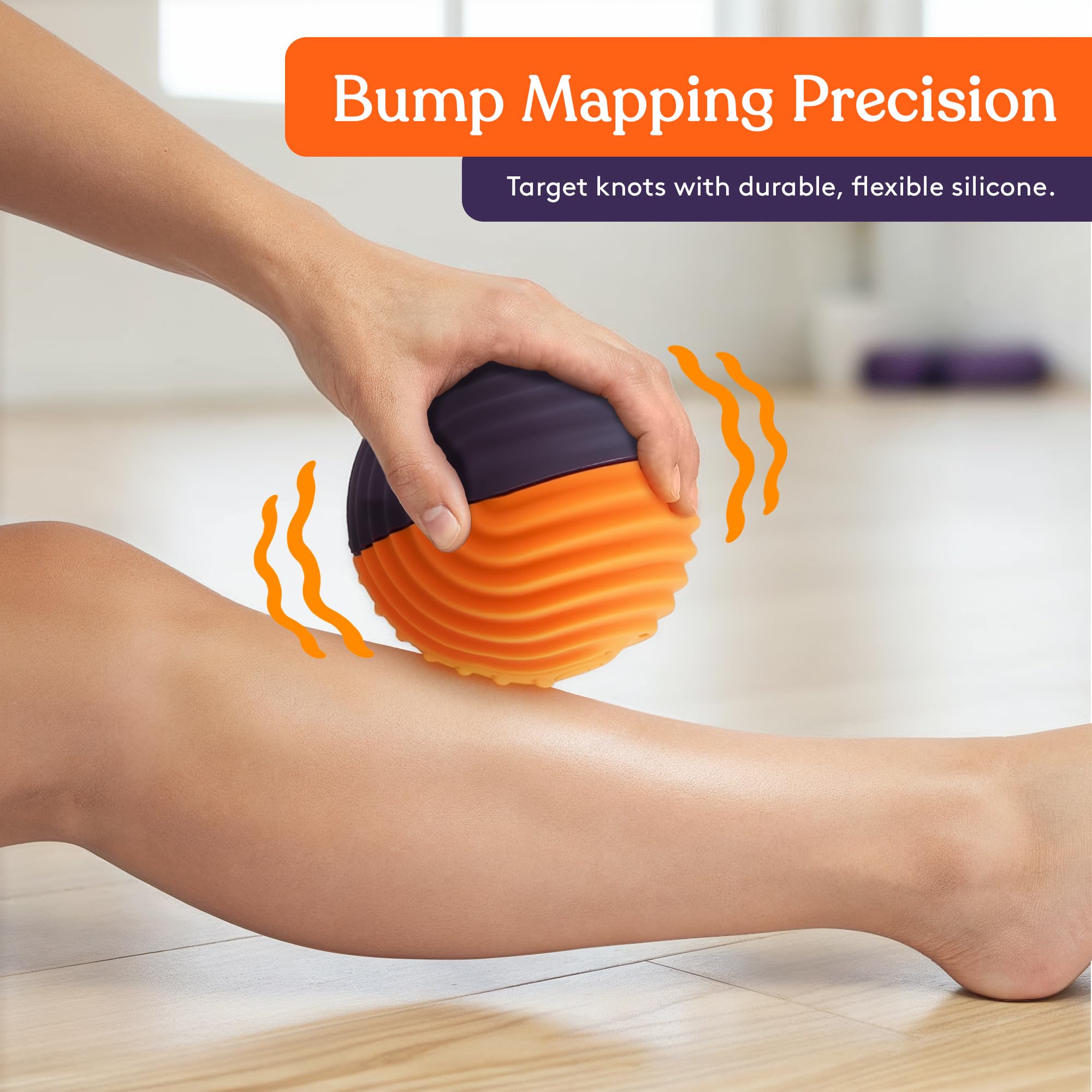 Special Supplies Sensory Massage Ball - Orange & Purple - 4 Vibration Modes, Tactile Stimulation, Stress Relief, Therapy & Sensory Tool for Kids and Adults — Amazon image 6