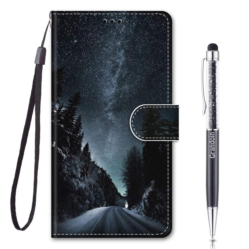 Flip Case Für Xiaomi Mi 10T / 10T Pro 5G – PU Leder Hülle Mit Kartenfach, Rose Wolf Design