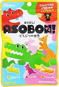 カンロ あそぼん！グミどうぶつの世界 52g ×6個