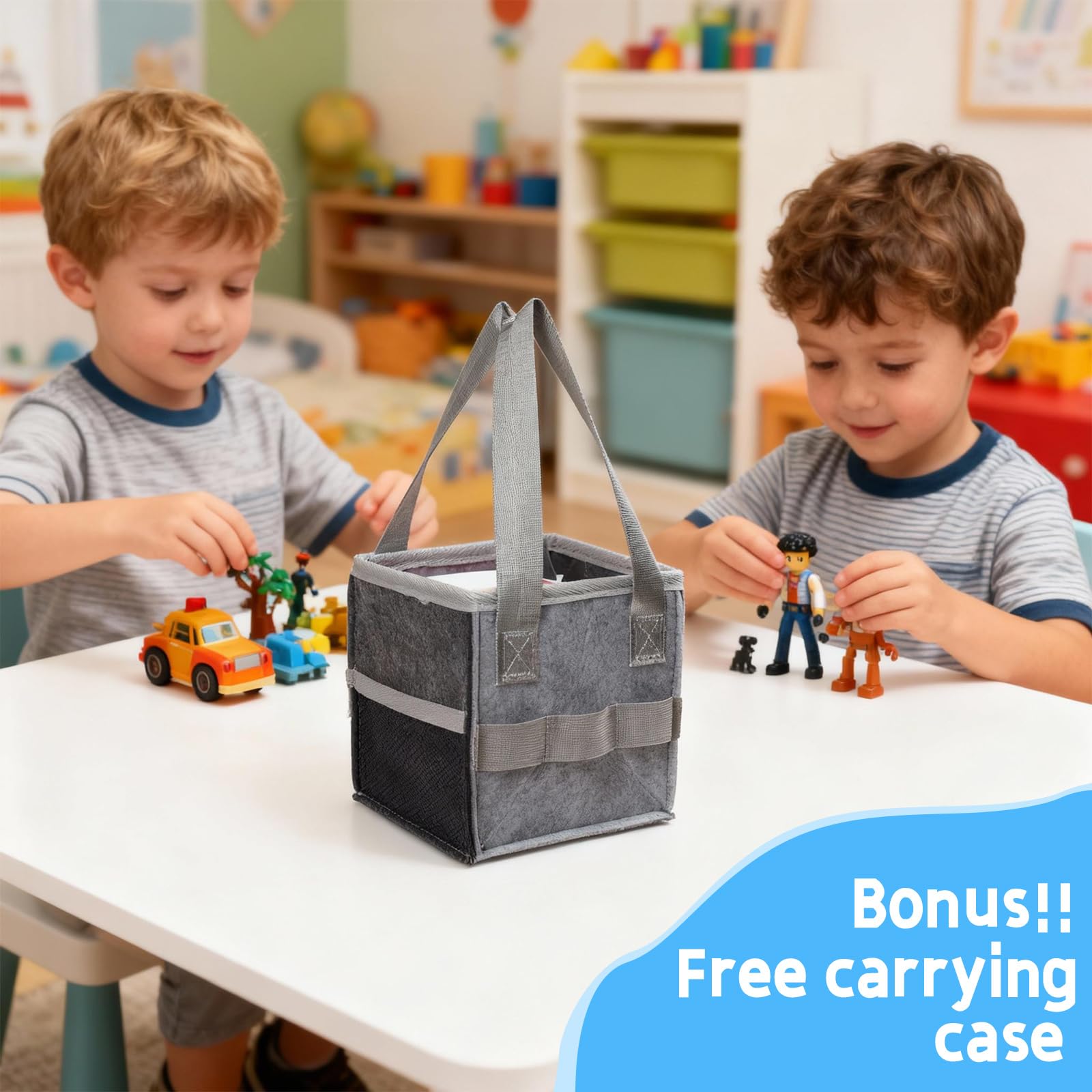für 3-Tier Toniesbox Regal, Massiv Kiefernholz Tonie Regal Mädchen Kompatibel mit Toniesbox 1 und Toniesbox 2 Für 10-15 Tonies-Figuren Charaktere Desktop Anzeige Aufbewahrungsrack Für Kinderzimmer