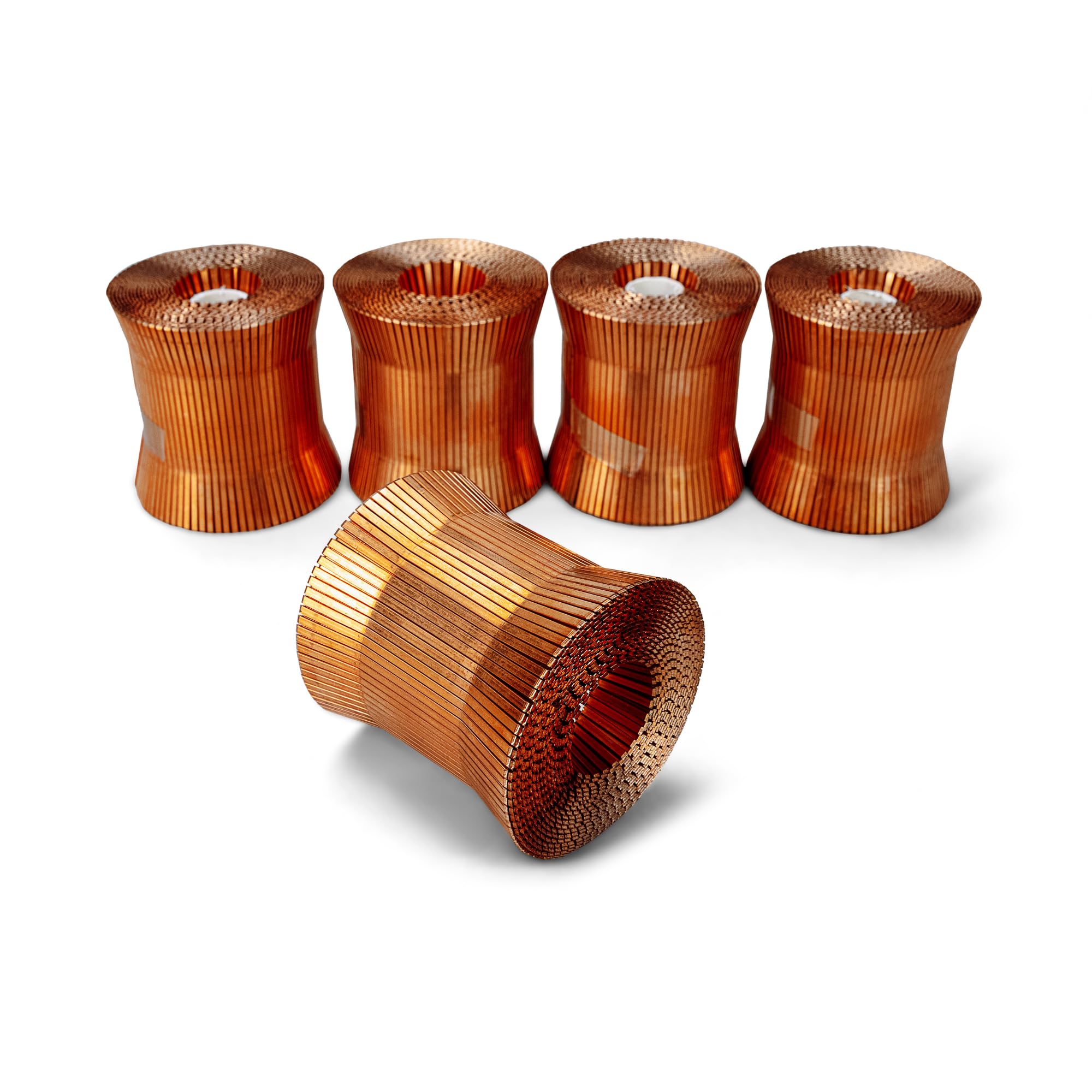 Rollo de grapas resistentes para RAIN-19-GR, 1 1/4 x 5/8 x 0.08 pulgadas (5 cajas, 5000 piezas) - Grapas de acero inoxidable - Grapas industriales no oxidables - Caja de grapas - Grapas de acero