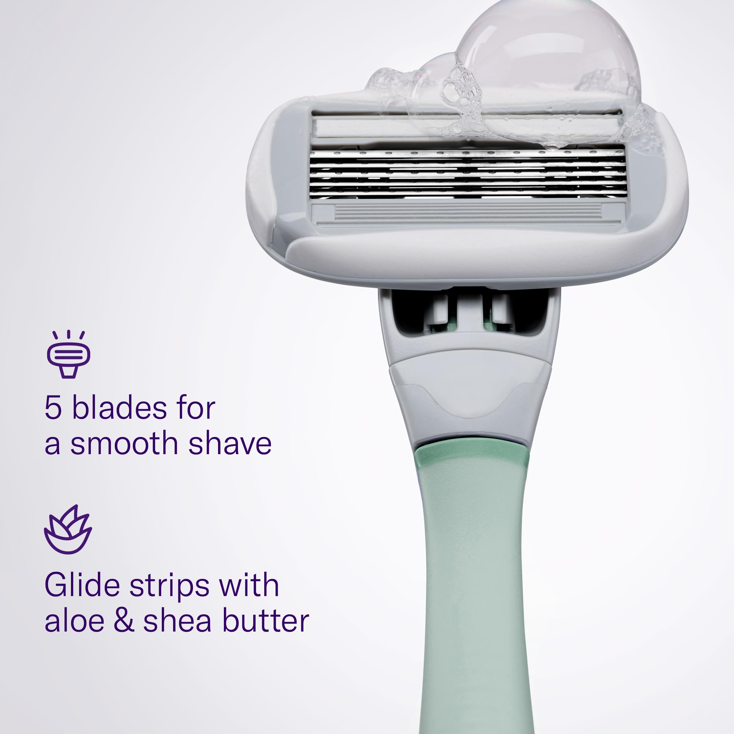 Flamingo 5-Blade Women's Razor Set