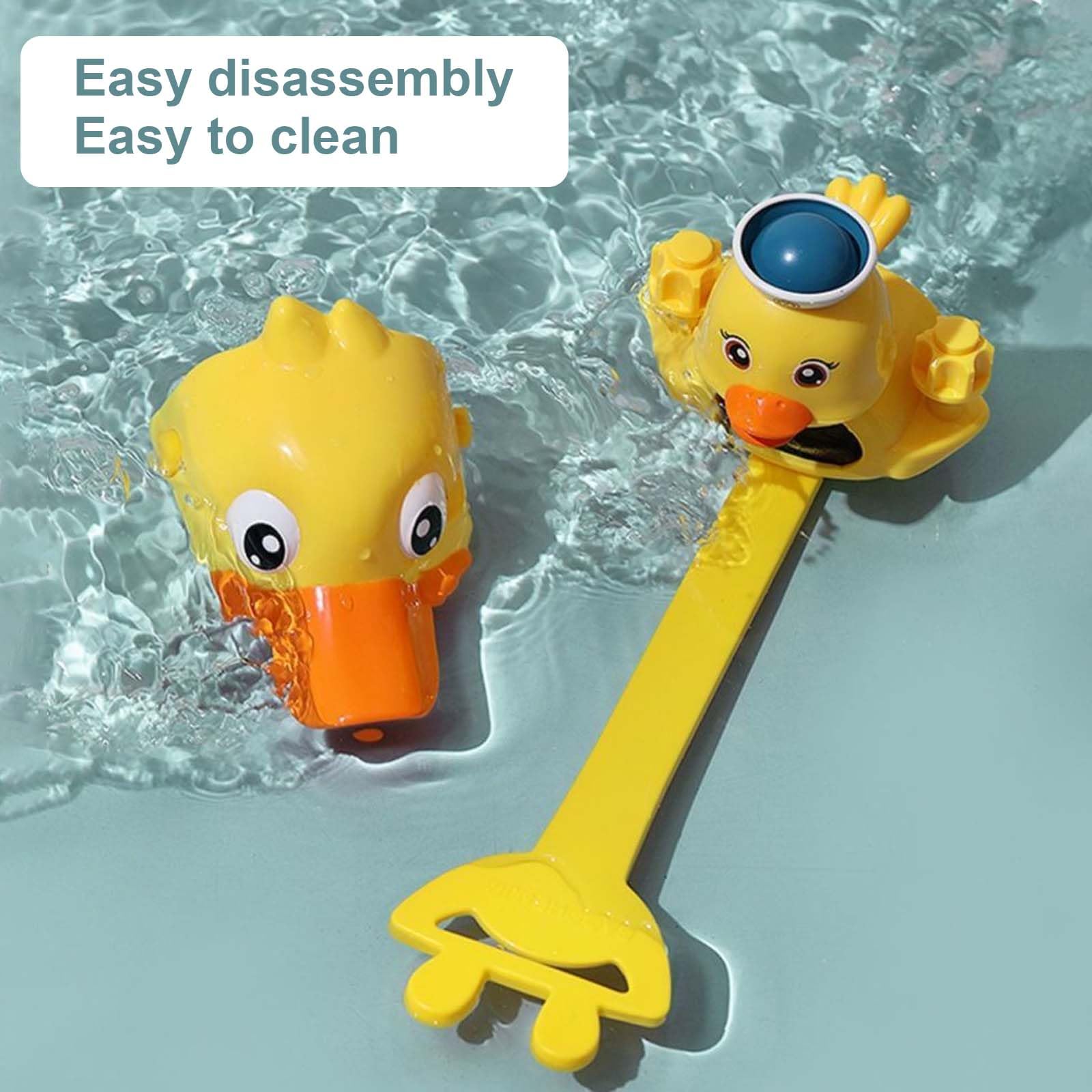 2 Piezas Extensor Grifo Niños Oso,Extensor De Grifo Para Niños Little Yellow Duck,Extensor De Grifo Para Niños Bebés Niños,Extensor Grifo Niños-Para El Baño - Ajustable