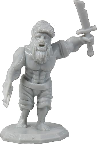 Miniatura 4 de 28 Paintable Fantasy Mini Figures- All Unique Designs- 1" Hex-Sized Compatible w DND Dungeons Dragons, Pathfinder, RPG Tabletop Games- Features