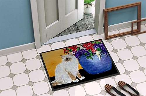 Miniatura 4 de Caroline's Treasures SS8604JMAT - Tapete Ragdoll para puerta delantera, 24 x 36 pulgadas, para interiores y exteriores, para entrada,