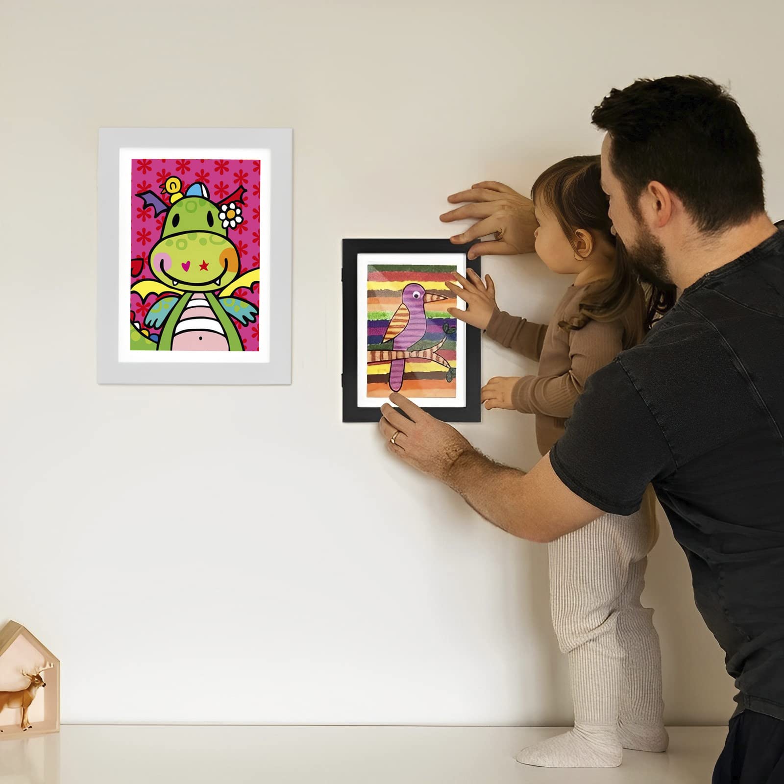 Amazon.co.jp: KindnessJP Kids Art Frame A4 Child Artwork