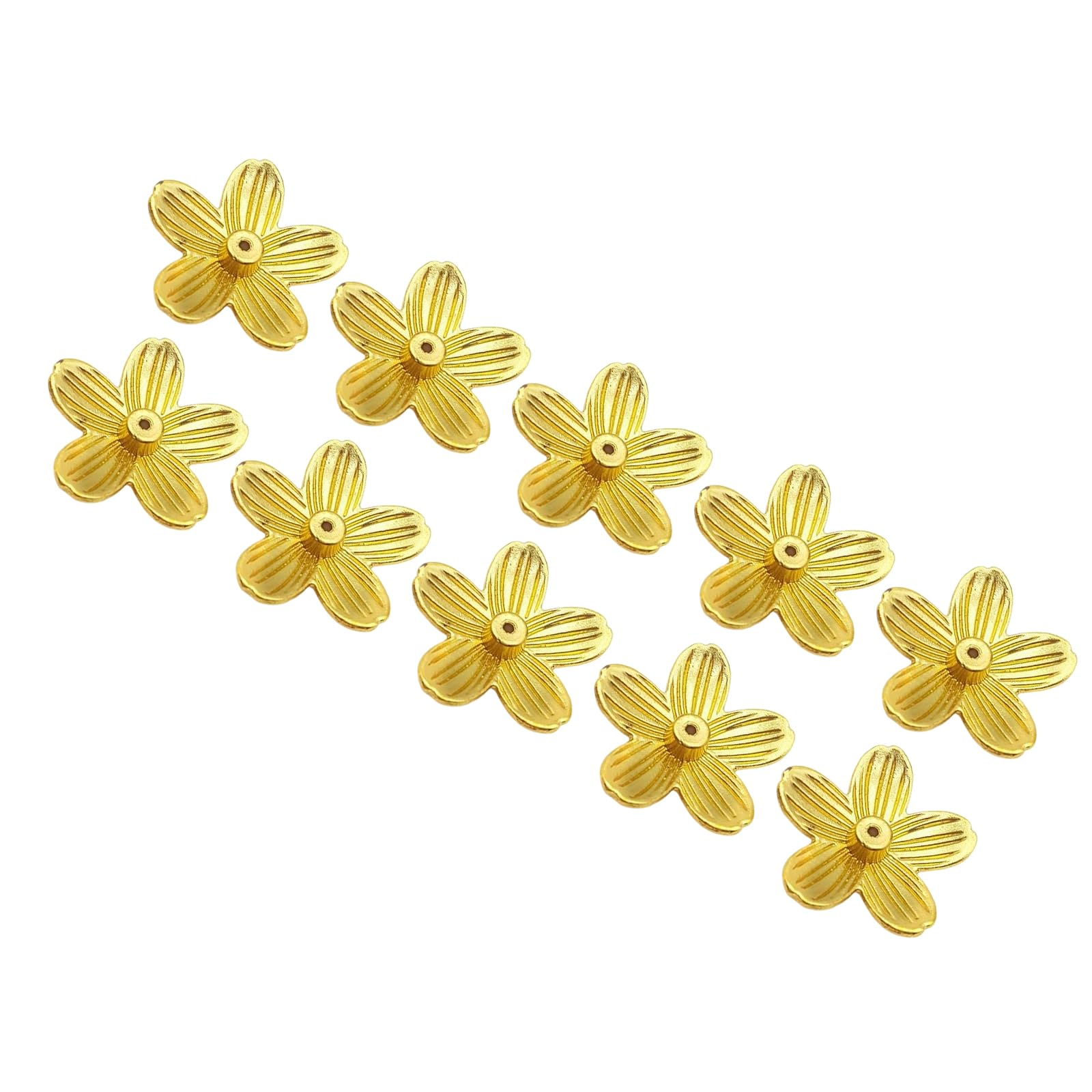 Tsophreniq 10Pcs Delicate Flower Shape Incenses Stick Burners Alloy Aromatherapies Tray Home Fragrances Accessories for Relaxing Aromatherapies Diffusers