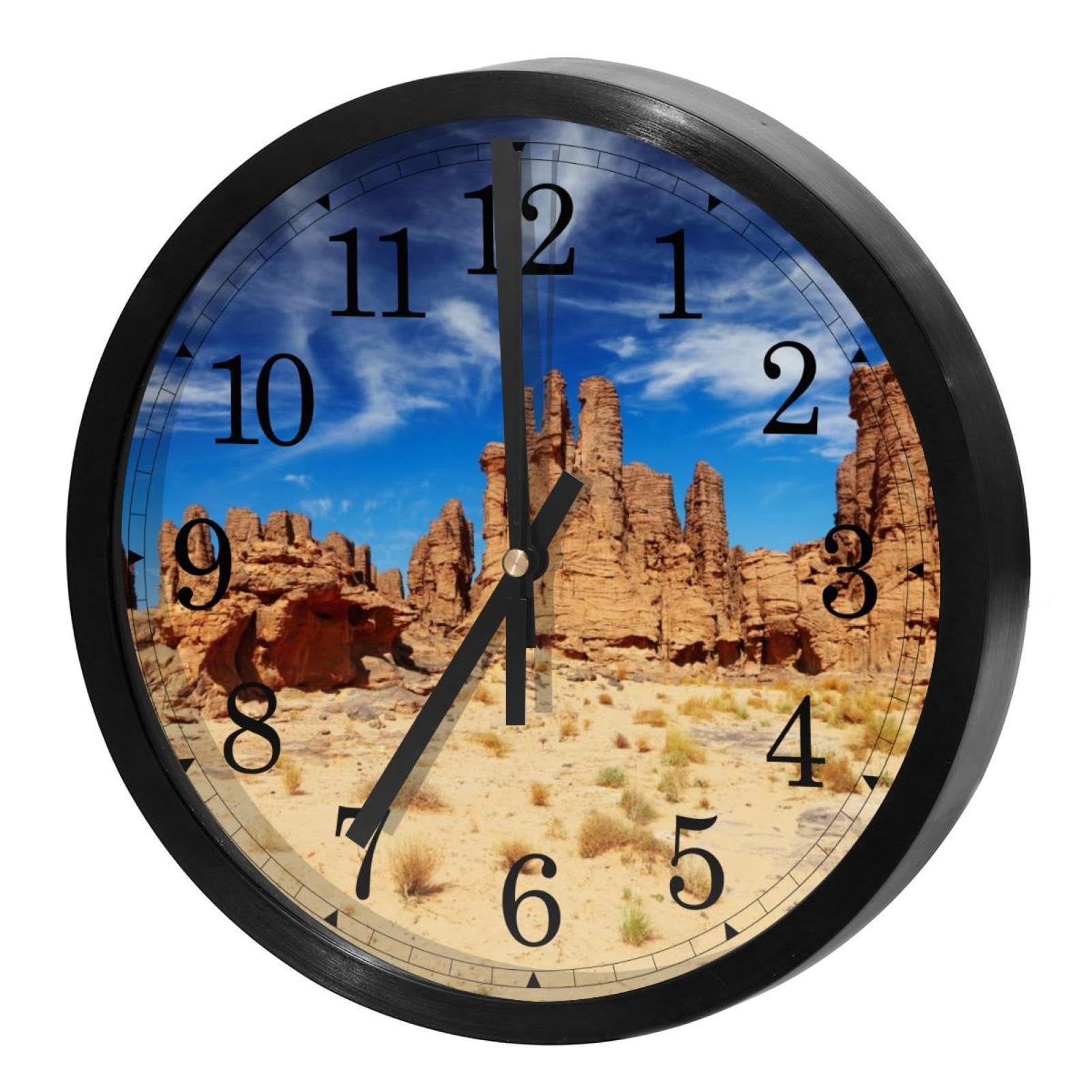 Horloge murale silencieuse sans tic-tac mécanisme quartz pour un sommeil paisible