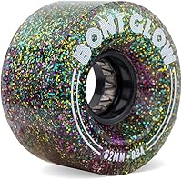 Vista 11 de Bont Ruedas de patinaje LED para exteriores con luz brillante, 2.441 x 1.378 in, 83 A, paquete de 4, para patinaje de calle y recreativo