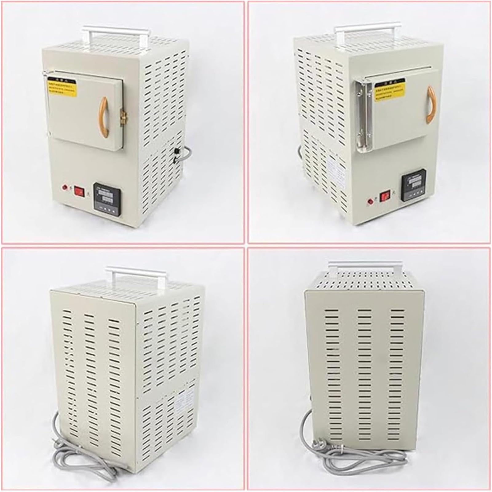 Labor-Elektro-Muffelofen, Geschlossenes Labor, Elektroherde Mit Integrierter Programmsteuerung, Hochtemperaturofen 1,5 Kw, Bereich: 100-1000 °C, Temperaturdifferenz: 1°C