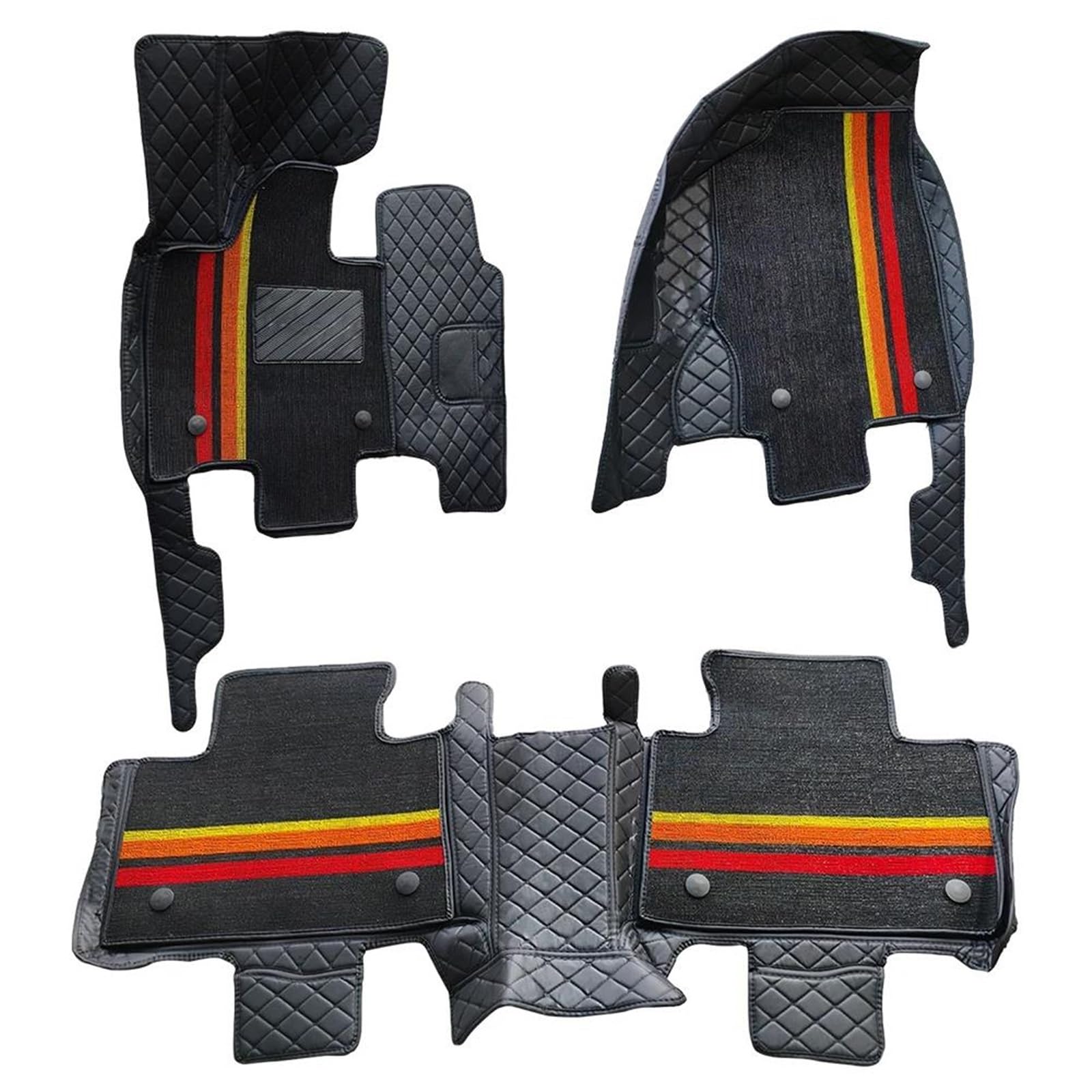 Tapis de sol voiture Ford Explorer imperméable anti-saleté 6 places - 6