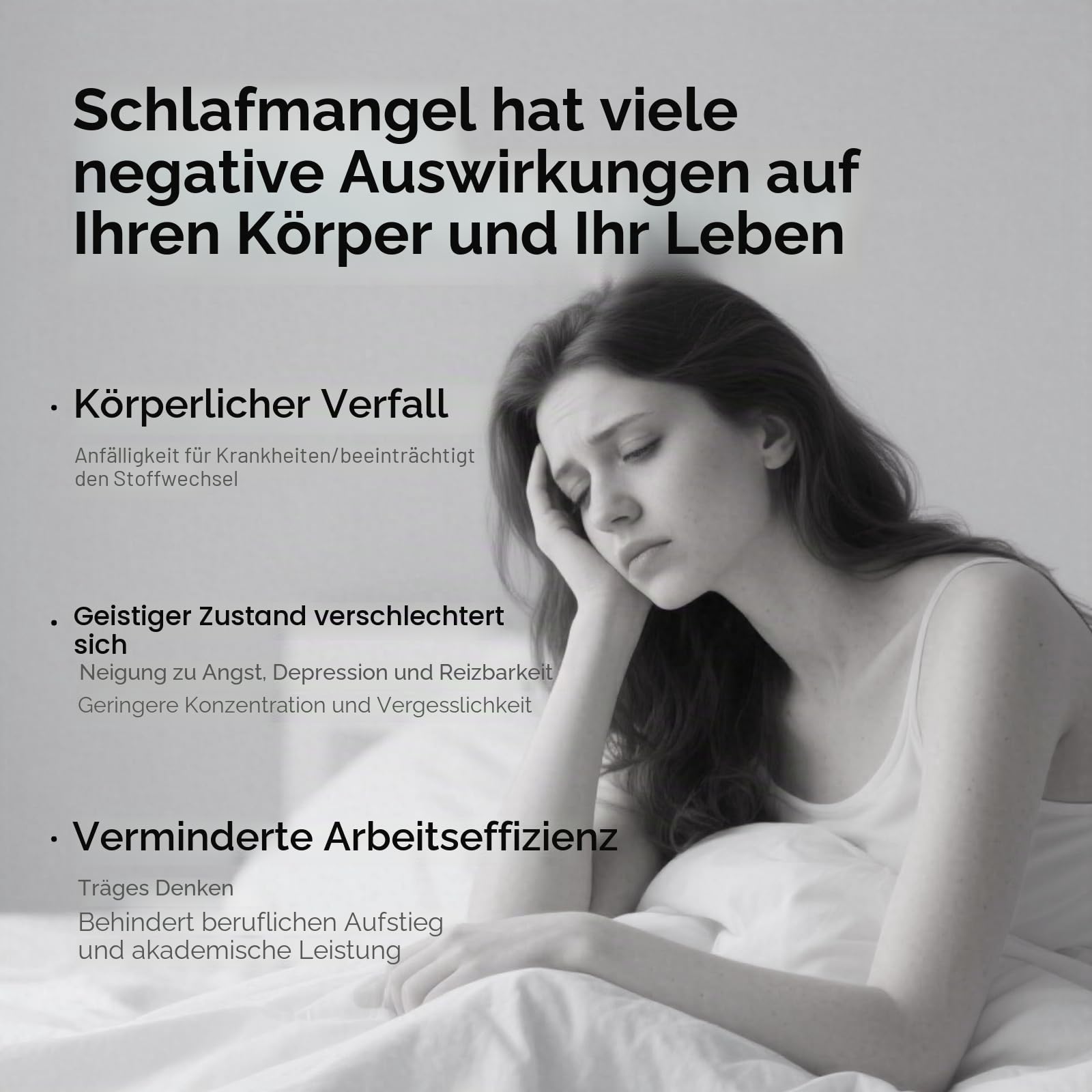 Bluetooth-Knochenschalllautsprecher mit Fernbedienung, 3 Modi, Weißes Rauschen für Unter das Kopfkissen, Verbessert den Schlaf, 3 Timer Einschlafhilfe für Erwachsene, Seitenschläfer, Büro-Nickerchen