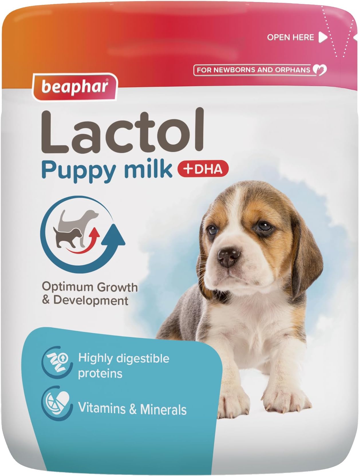 – Lactol Puppy Milk 500g - Milk Replacer & Complete Feed for Newborn & Weaning Puppies – For growth & development – Contains DHA, Vitamins & Minerals – Ideal for Hand-Rearing – Use from Birth