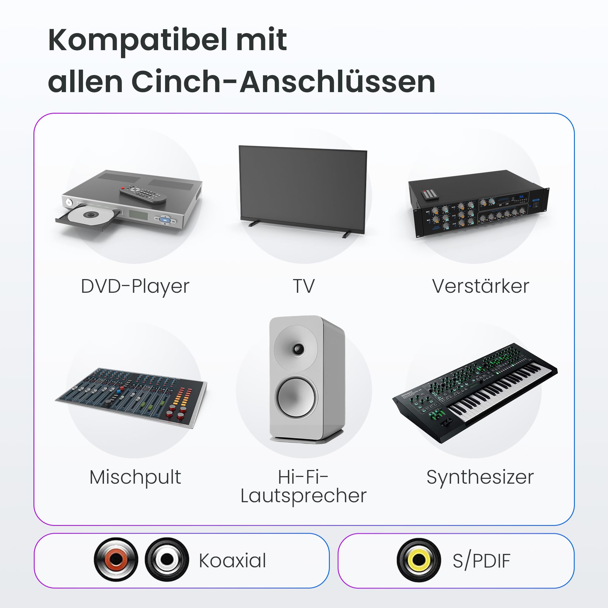 audio pirates Jack naar cinch, RCA-kabel, 3,5 mm jackkabel naar 1 x RCA- kabel, audiokabel voor tv, pc, tablet, subwoofer, versterker, luidsprekers, hifi en thuisbioscoop, 1 stuk