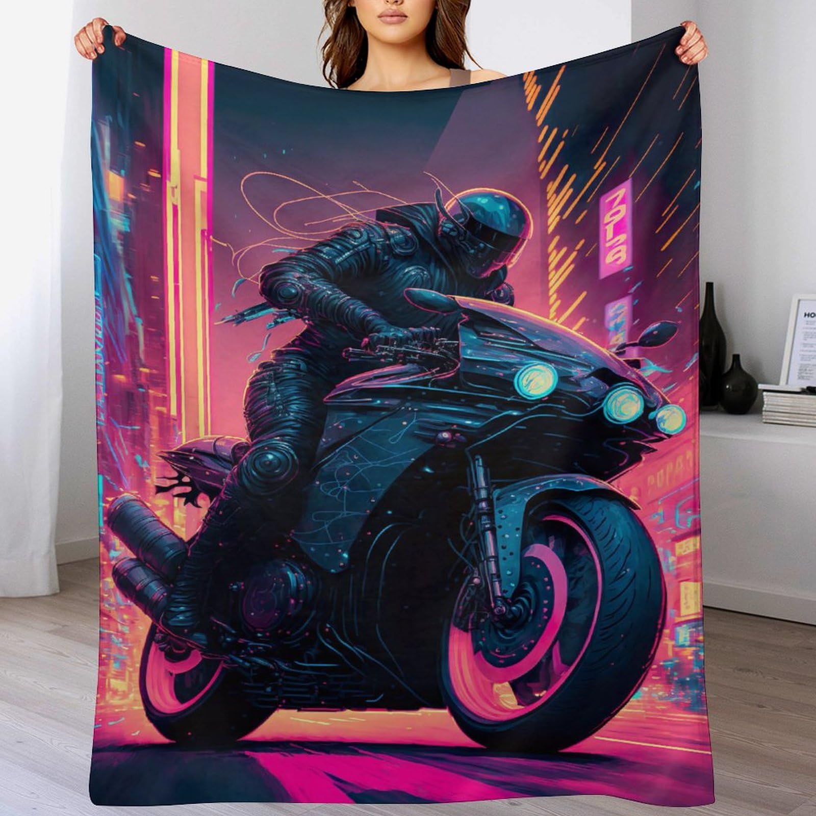 Manta de franela para sofá y cama 130x150cm gris
