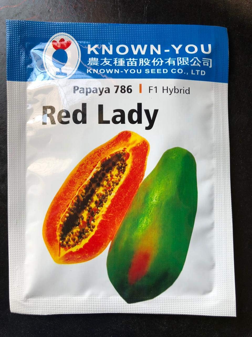Red lady f1 hybrid 786 taiwan 30 seeds