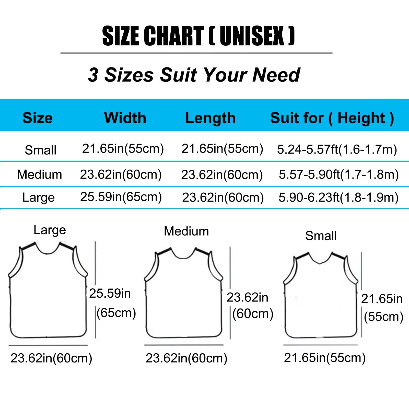 Bleischürze Bleischürzenweste For Röntgenschutz, Leichte, Weiche, Bleihaltige Schutzschürze, Verstellbare Schürze 0,5 Mmpb(Large)
