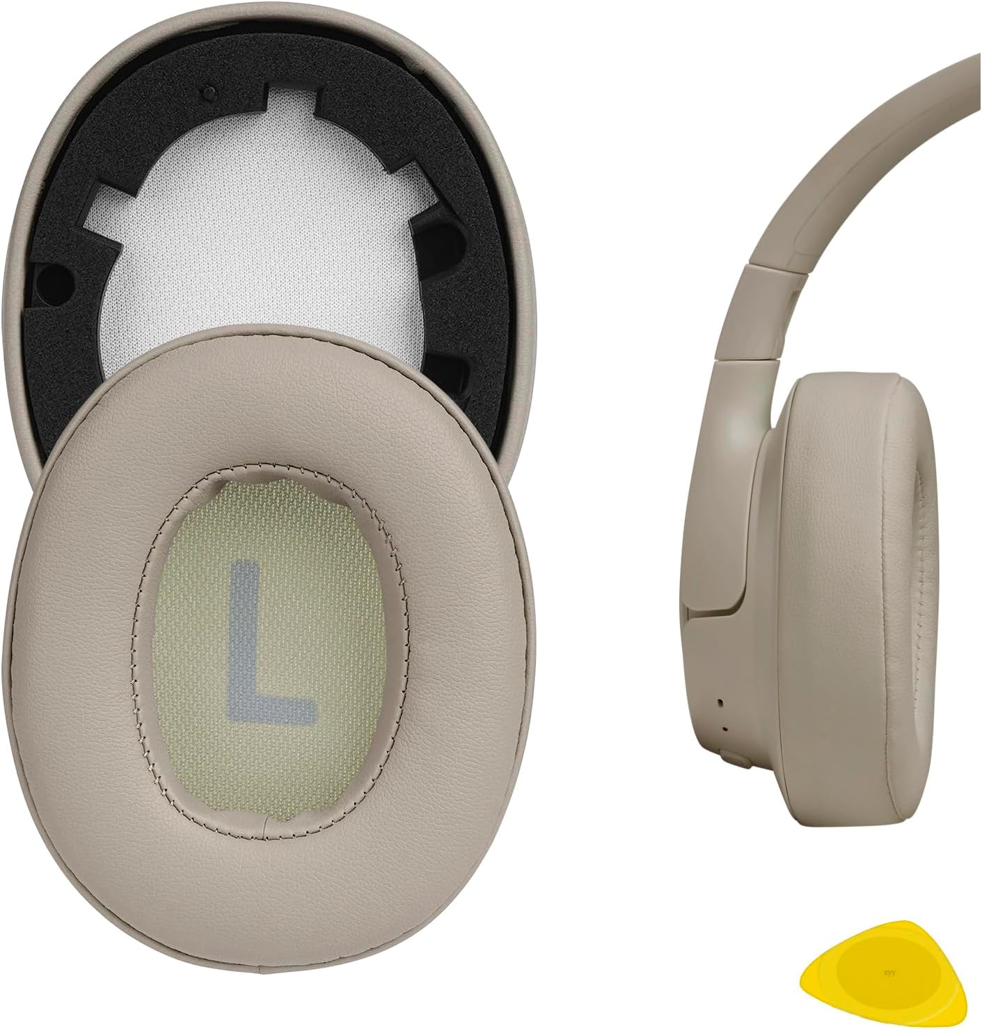 Geekria QuickFit Replacement Ear Pads for JBL Tune 700BT, Tune 750BTNC, Tune 710BT