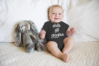 Shits and Giggles - Funny Baby Essentials Bodysuit - Cute Baby Boy Clothes Newborn Girl Outfits