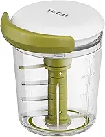Processador Manual Tefal 5 segundos 900ml – Tecnologia Patenteada que garante corte rápido, seguro e eficiente