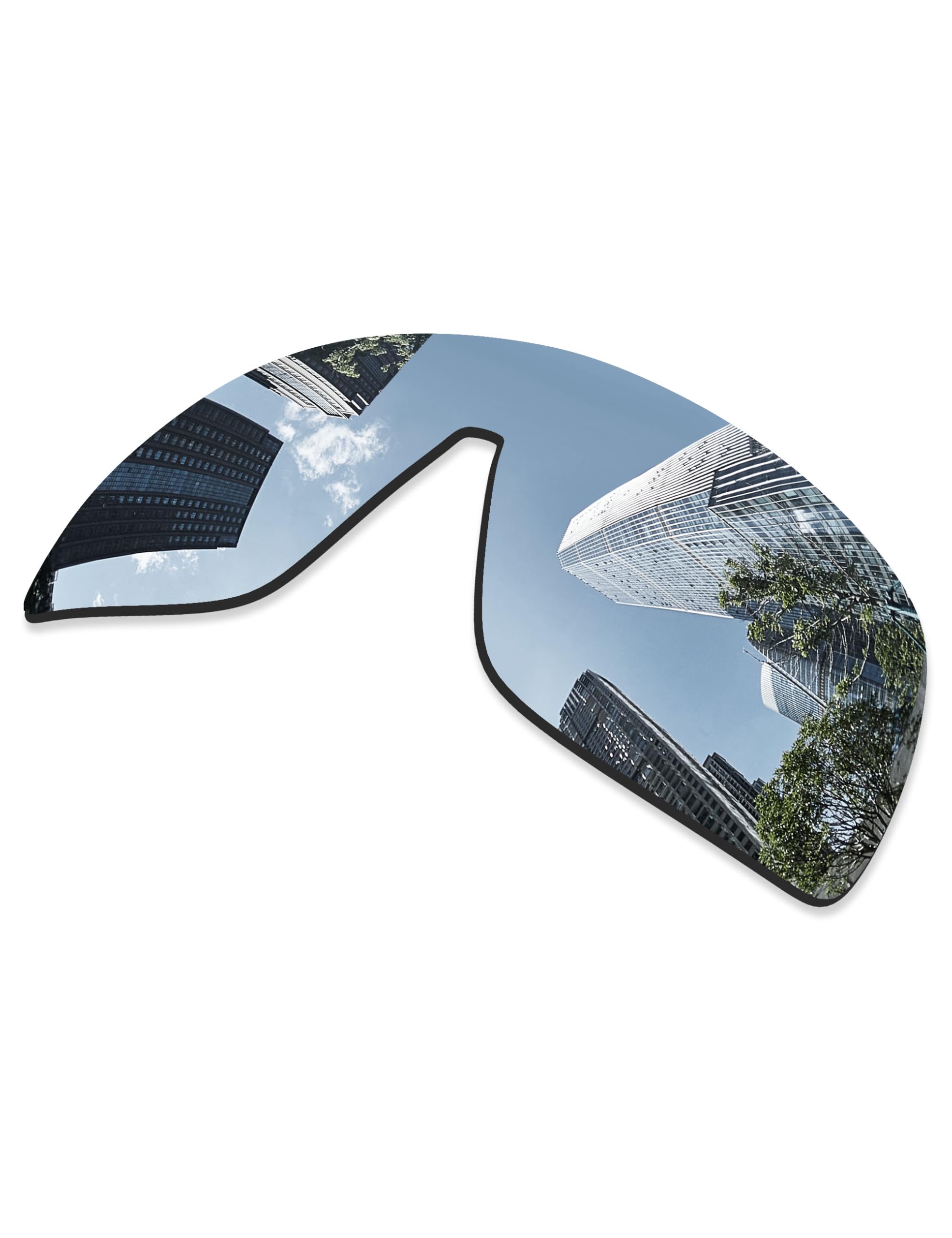 Lentes de repuesto para gafas de sol Oakley Sutro S OO9462, color negro + titanio plateado + azul hielo + rojo fuego