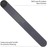 Vista 3 de Boundless Audio Cepillo limpiador de lápiz capacitivo, cepillo antiestático de fibra de carbono para limpieza de agujas de tocadiscos