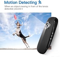 CAMMHD 1080P Testkamera 32GB Memóriával Hordozható Bodycam Mozgásérzékelő Vízálló Fém Ház 3-7 Óra Felvétel 6