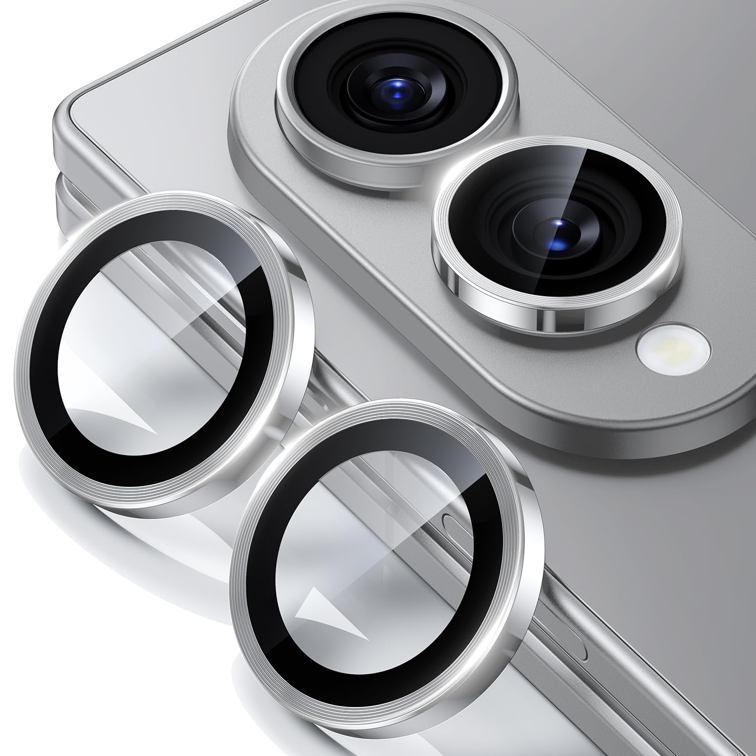 WSKEN for Z Fold 8 Camera Lens Protector Case Cover - Anti Reflective