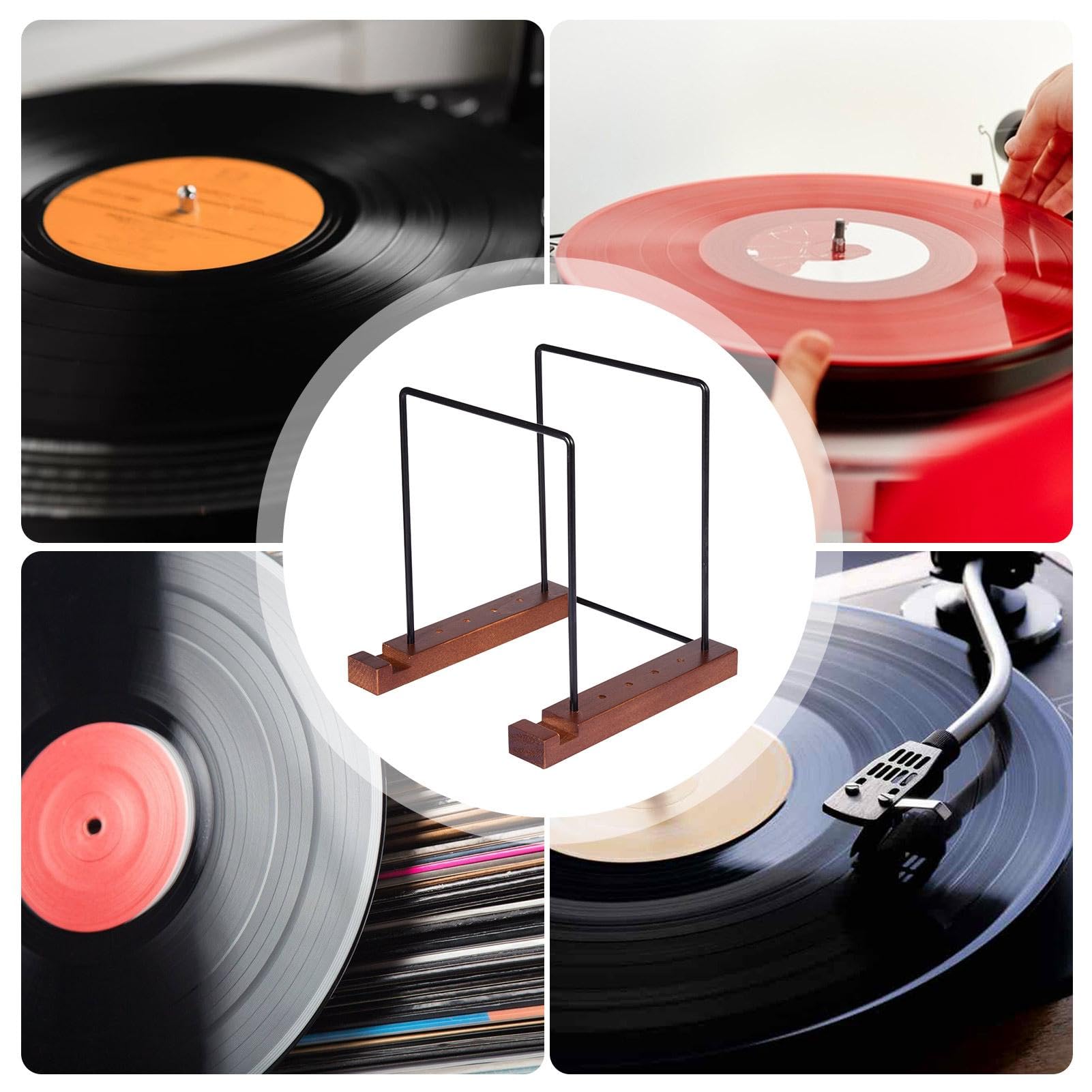 Porta Dischi In Vinile Sayoneyes – Capacità 100 LP – Struttura In Metallo Nero Opaco – Design Moderno Salvaspazio – Facile Montaggio - 3