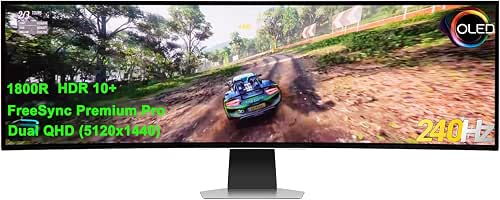 Samsung Odyssey OLED G9 Curved Gaming Monitor - 49" Dual